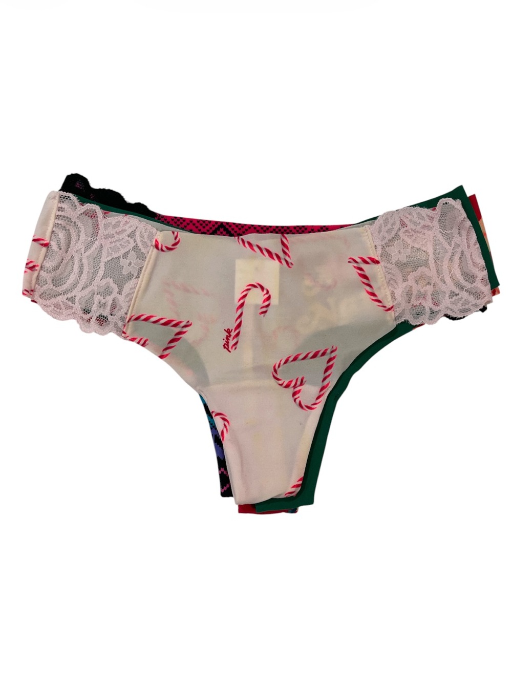 PINK Victoria’s Secret Colorful 5-Piece Panty Set | Multi Color | All XS | NWT - Picture 3 of 3